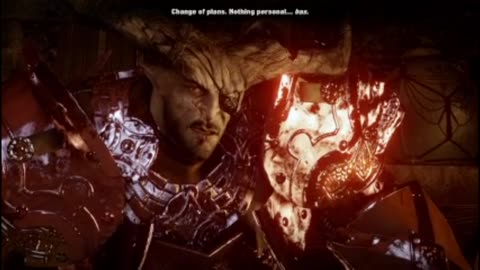 Dragon Age Inquisition Solas mocks the Inquisitor over Iron Bull's Betrayal