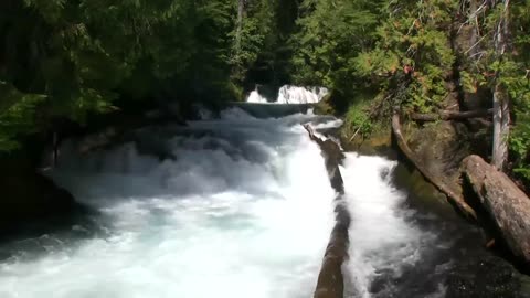 Relaxing Mountain River