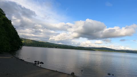 Overlooking lake Windermere.