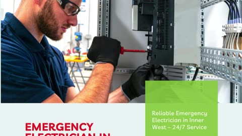 Reliable Emergency Electrician in Inner West – 24/7 Service