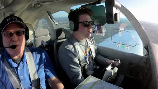 1962 Beech P35 Bonanza Flight - Day 4 of 5 Part 2 from Colby, KS. to Springfield, MO