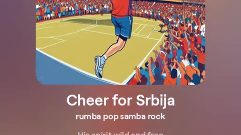 Cheers for Serbia