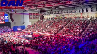 PRESIDENT TRUMP HAS PACKED THIS PENNSYLVANIA ARENA WITH A MASSIVE CROWD!