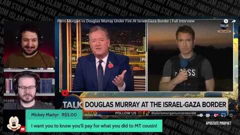 Douglas Murray Leaves Piers Morgan Speechless | David Wood | Apostate Prophet