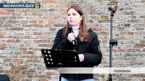 NO PAURA DAY 19, Cesena 17 aprile 2021, intervento di una studentessa