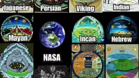 Masonic Bible: the Earth is a flat disk with hundreds of other continents: