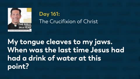 Day 161: The Crucifixion of Christ — The Bible in a Year (with Fr. Mike Schmitz)