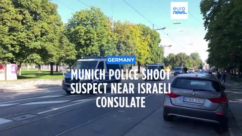 Suspect killed in police shootout near Israeli Consulate in Munich