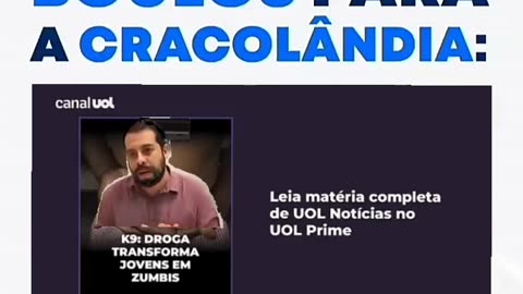 Boulos é conhecido na Cracolândia como "PATRÃO". Porque será em ?