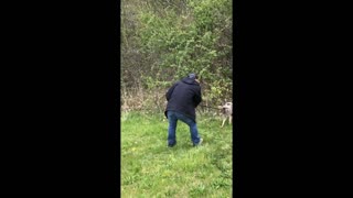 Saving a Coyote From a Lagoon