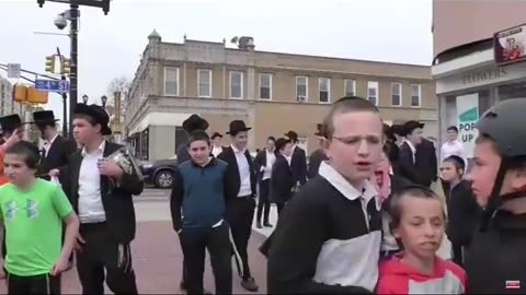 Jew kids meet a Christian preacher