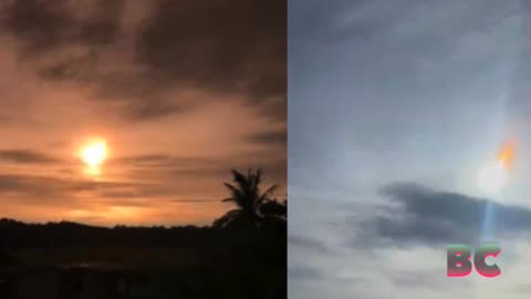 Asteroid slams into Earth triggering stunning green ‘fireball’ above the Philippines