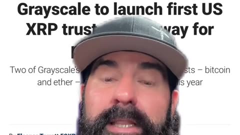 XRP Grayscale Trust!