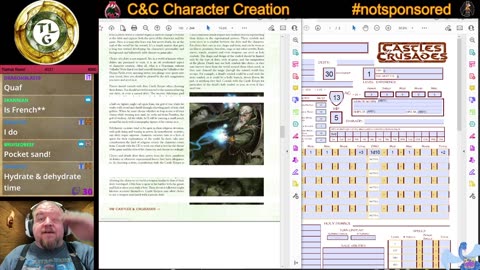 Castles & Crusades Character Creation: A LEVEL 1 MALE HUMAN FIGHTER?!