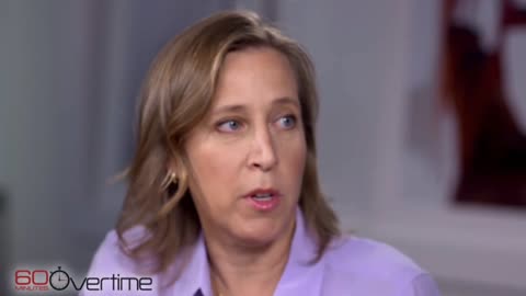 Susan Wojcicki and Lesley Stahl of 60 minutes discuss banning White Nationalist channels