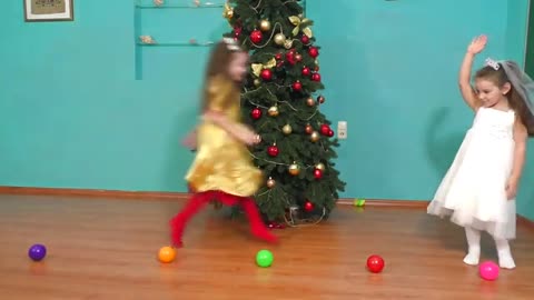 Five little Babies Jumping on the bed