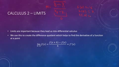 Calculus 2 - Limits 2