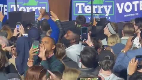 We Love Trump Chant Breaks Out While Biden Speaks at McAuliffe Rally