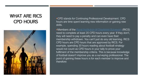 RICS CPD Courses