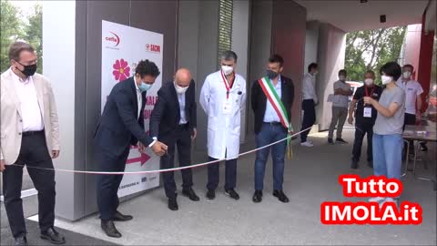 Imola, Hub vaccinale aziendale SACMI - CEFLA