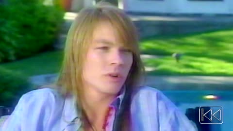 Axl Rose Interview with MTV's Kurt Loder 1990