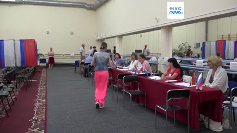 Russia votes in regional and municipal elections including Ukrainian-controlled Kursk