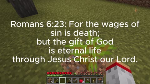 Minecraft Inspiration 5: Salvation #bible #verse #inspiration #verseoftheday #minecraft #quotes