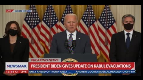 Joe Biden Slurs Words, Stutters, Has Brain Freeze During Afghan Speech