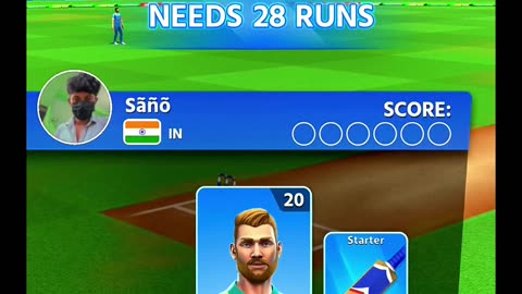 Cricket League gameplay