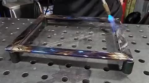 Welding tools become handicrafts.