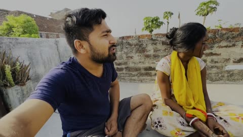 Gol pahadi Mandir 殺 me chal chal kar halat kharab daily vlog vlog video #cutecouple #dailyvlog