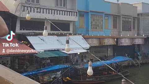 Bangkok Thailand Floating Market