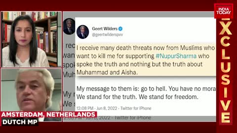 Dutch MP Geert Wilders Defends Nupur Sharma Over Factual Remarks On Prophet Mohammed