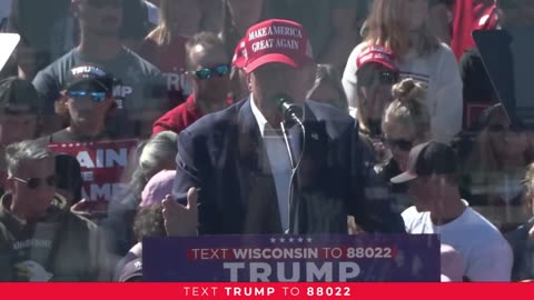 President Trump in Mosinee, WI