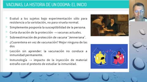 1° charla. "Vacunas, la historia de un dogma": el inicio