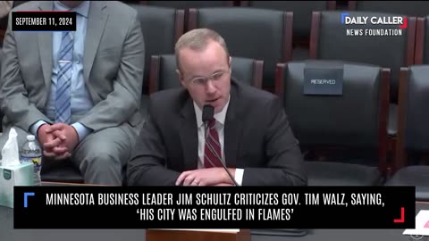 Minnesota Business Leader Criticizes Gov. Tim Walz, 'His City Was Engulfed In Flames'