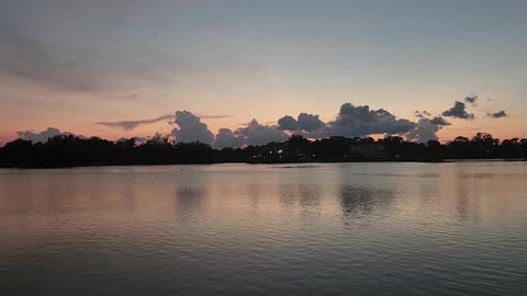 A Beautiful Sunset on the Bayou.