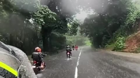 Rain+Ride=Happiness