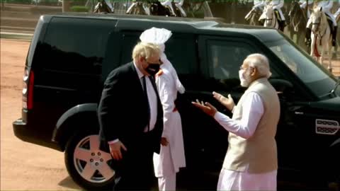 Prime minister of India with PM of United kingdom