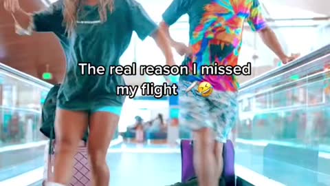 Dancing and missing your flight