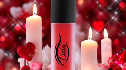 Cicia Premium Red Lip Oil - Cherry Moisturizing and Nourishing Glossy Finish | Lip Care Treatment