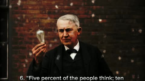 10 Thomas Edison's Quotes.