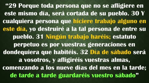 7. Los Días de Fiesta, las Lunas Nuevas y los Días de Sábado - Pr. John Lopera