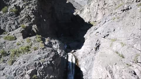 Salto De La Novia at Cajon del Maipo in Santiago, Chile