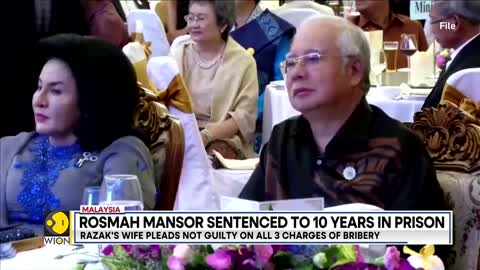 Malaysia's former PM Najib Razak's wife gets 10 years jail for corruption| Latest English News| WION