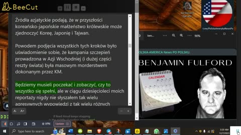 🔴Benjamin Fulford: 🔴 Prezydent USA, papież, król Anglii i cesarz Japonii są bliscy upadku