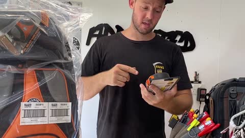 Klein tools tradesman pro backpack unboxing with tape measure