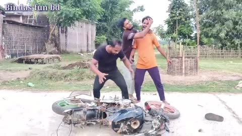 Top New Funniest Comedy Video, Must Watch Viral Funny Video 2022 Episode 175 By Bindas Fun Bd