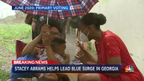 Stacey Abrams Speaks Out About Georgia’s Political Shift NBC Nightly News