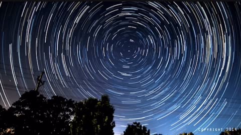 North Star (STAR TRAILS) Time-lapse HD!